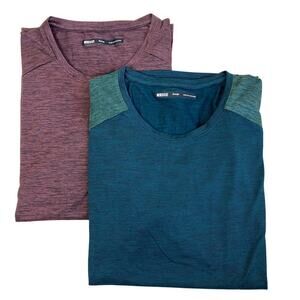 Rei Co-op Mens XL Bundle Of Two Active Pursuit Short Sleeve T-shirts Quick Dry